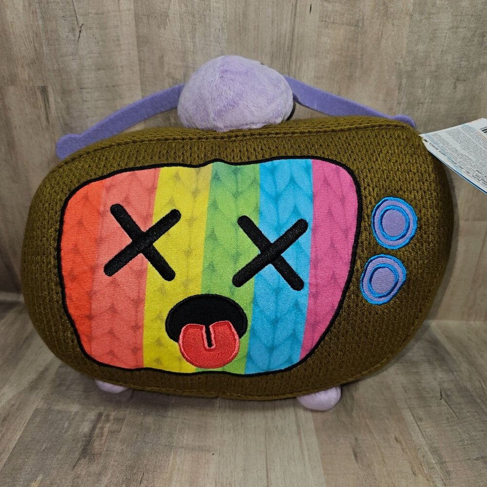 Ami Amis NWT TV Plush Telly The Television Crochet NEW 10 Inch